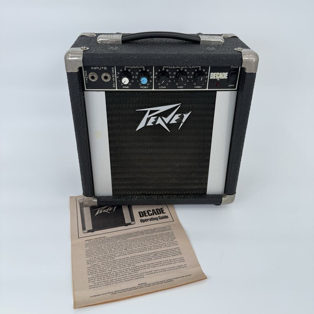 Vintage 80s Peavey Decade 10W Amp Josh Homme Amplifier Amp Made USA TESTED